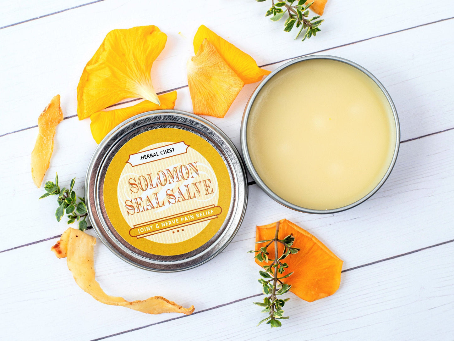 Solomon's Seal Salve, Natural Nerve Joint Pain Relief