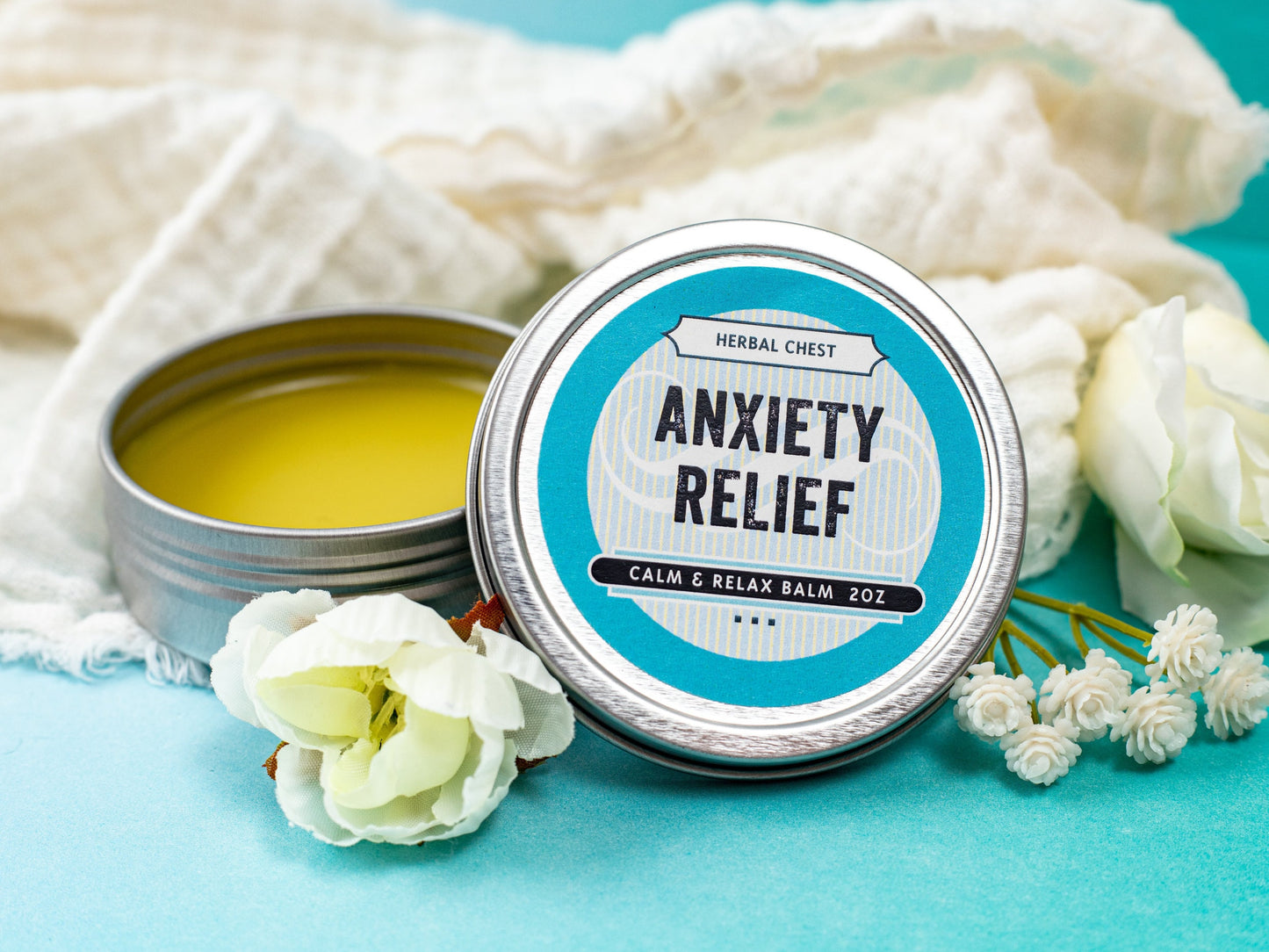 Anxiety Relief Balm, Calming Relaxation Salve