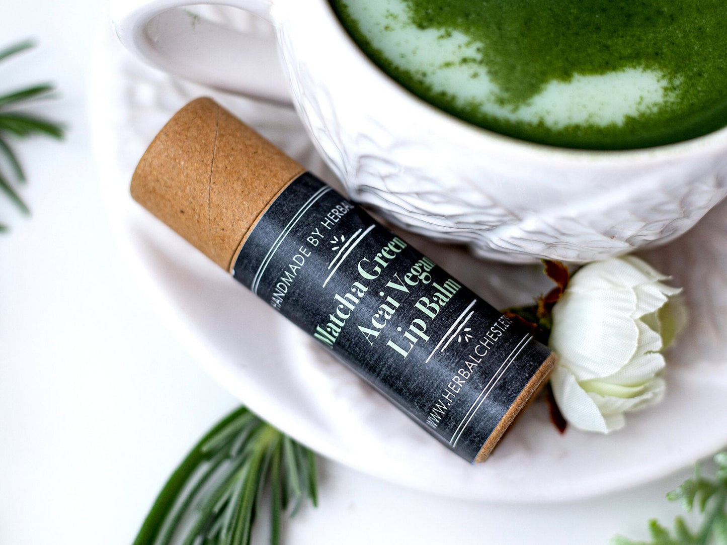 Vegan Matcha Green Tea Lip Balm