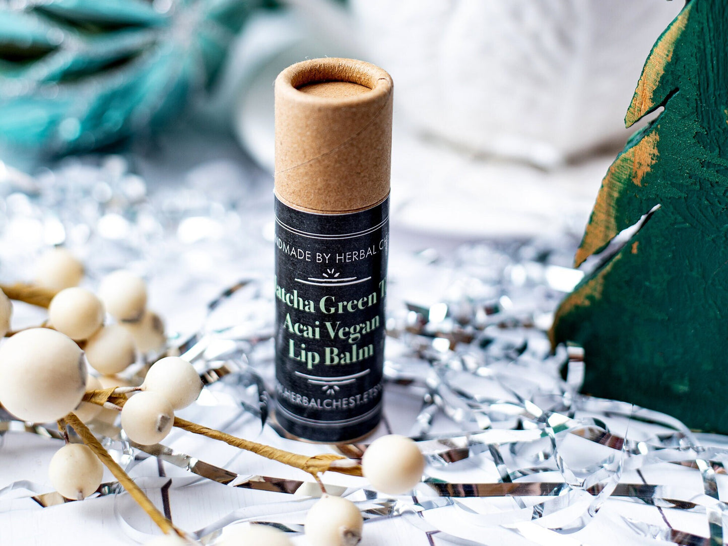 Vegan Matcha Green Tea Lip Balm