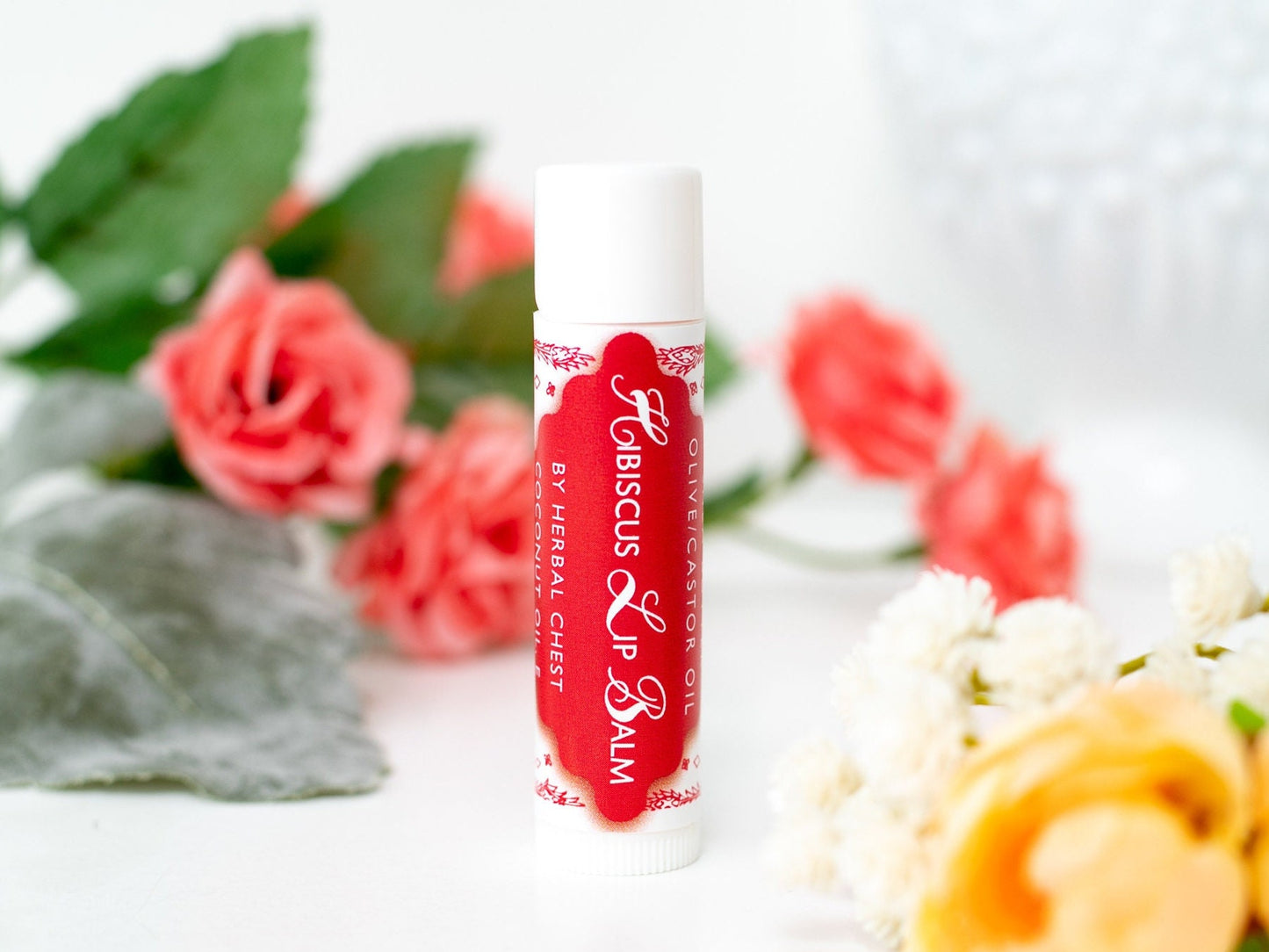 Hibiscus Natural Lip Balm