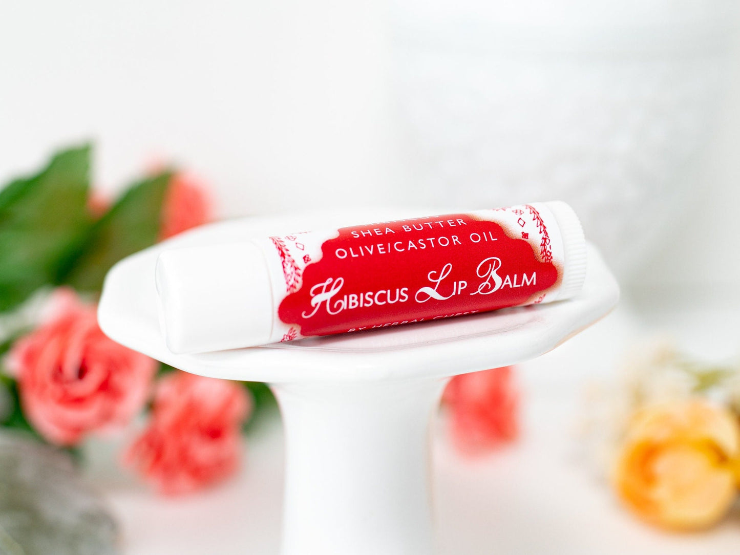 Hibiscus Natural Lip Balm
