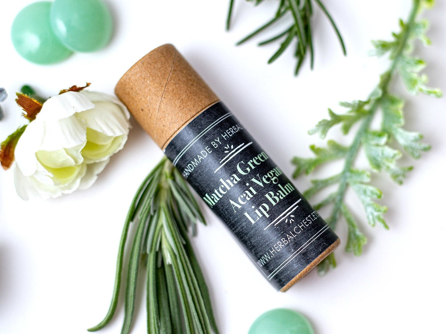 Vegan Matcha Green Tea Lip Balm