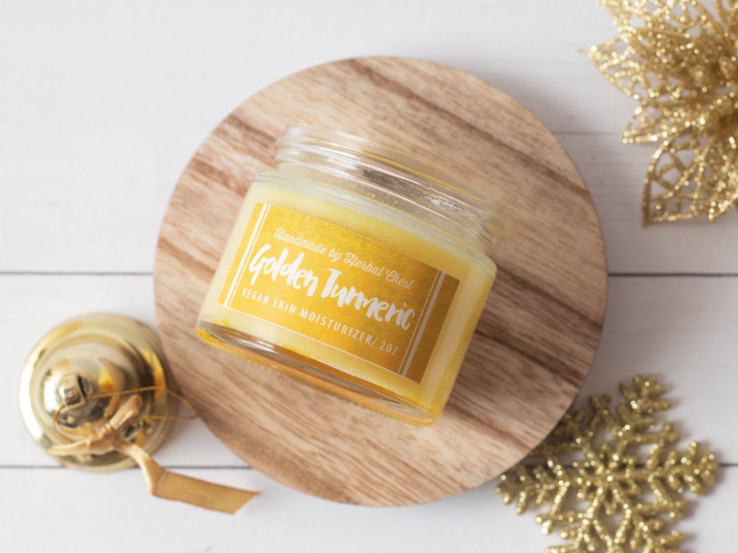 Vegan Turmeric Body Butter Moisturizer Balm