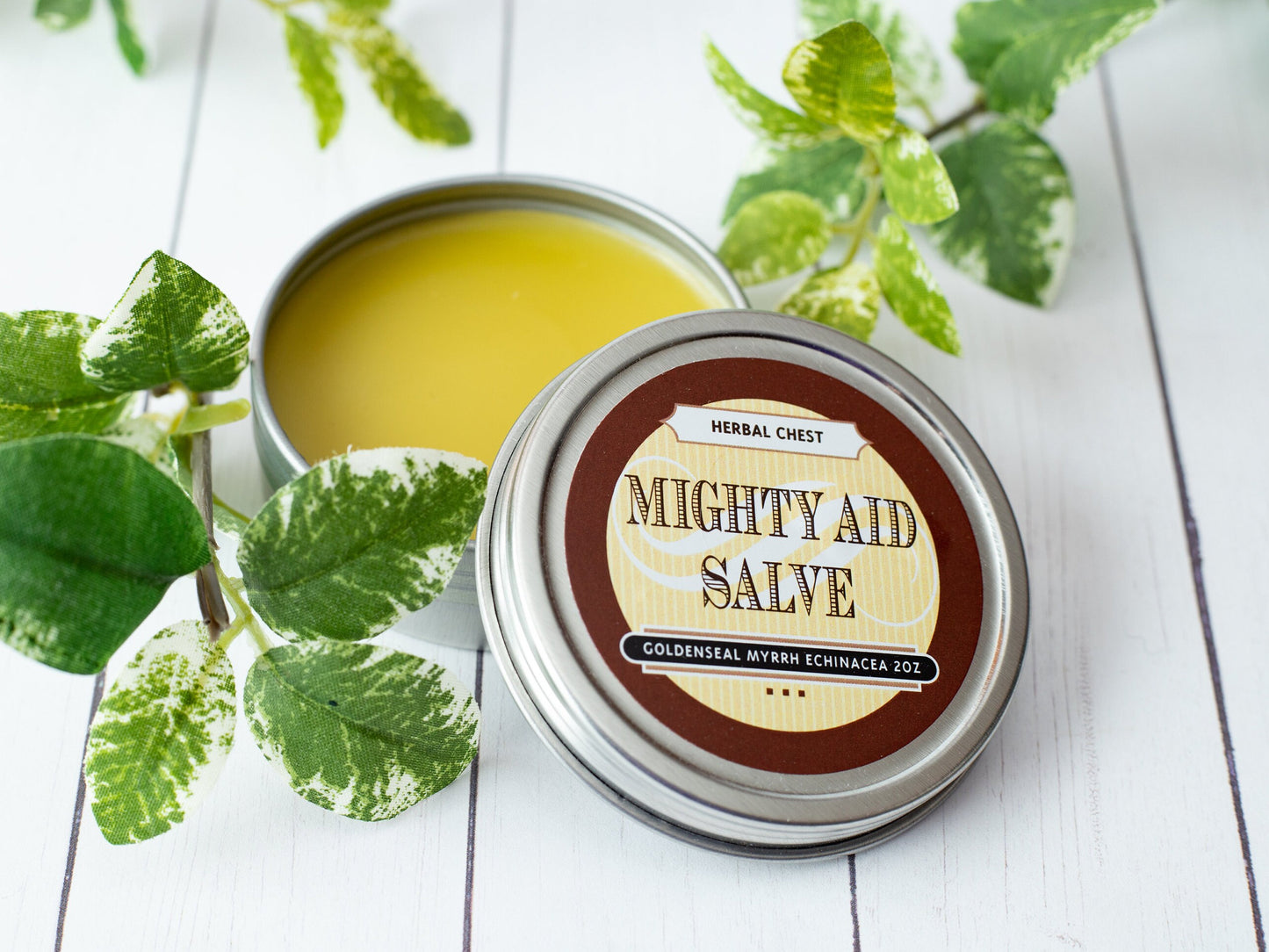 Mighty Aid Salve, Goldenseal Myrrh Ointment