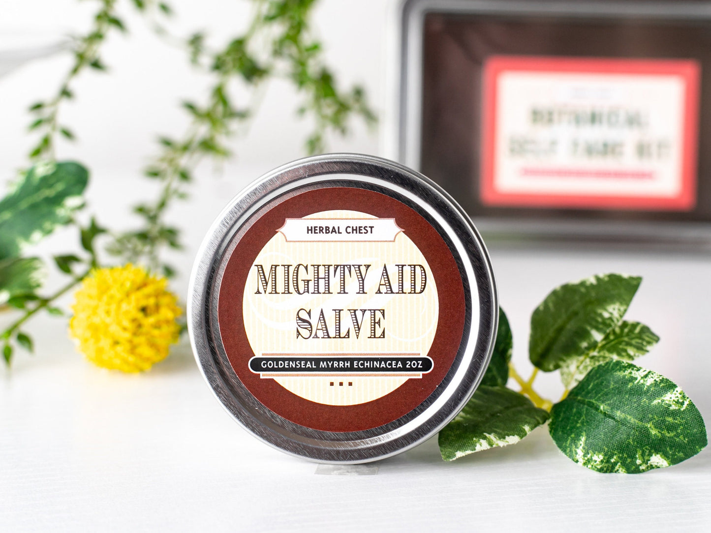 Mighty Aid Salve, Goldenseal Myrrh Ointment