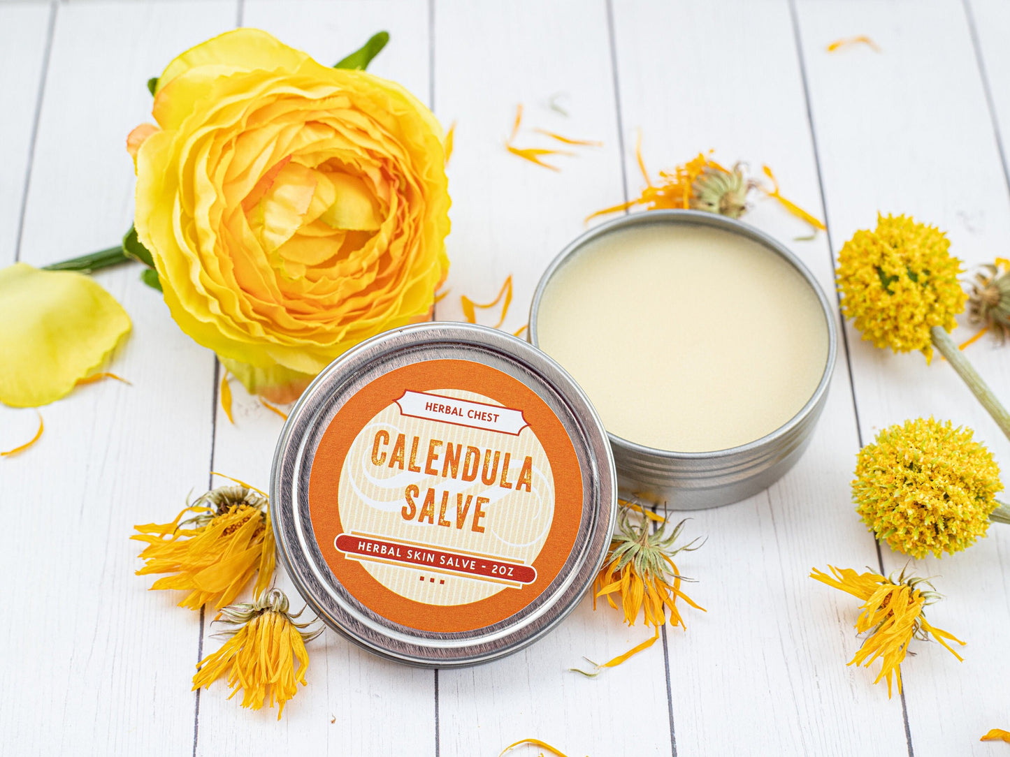 Calendula Salve with Organic Shea Butter