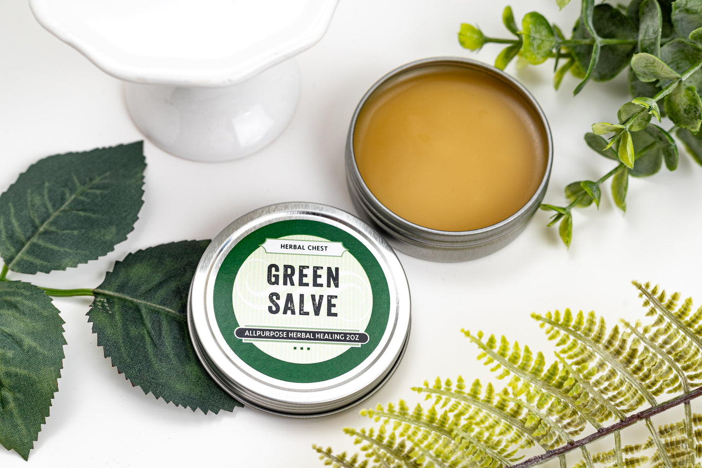 Green Salve, Multi Purpose Herbal Ointment