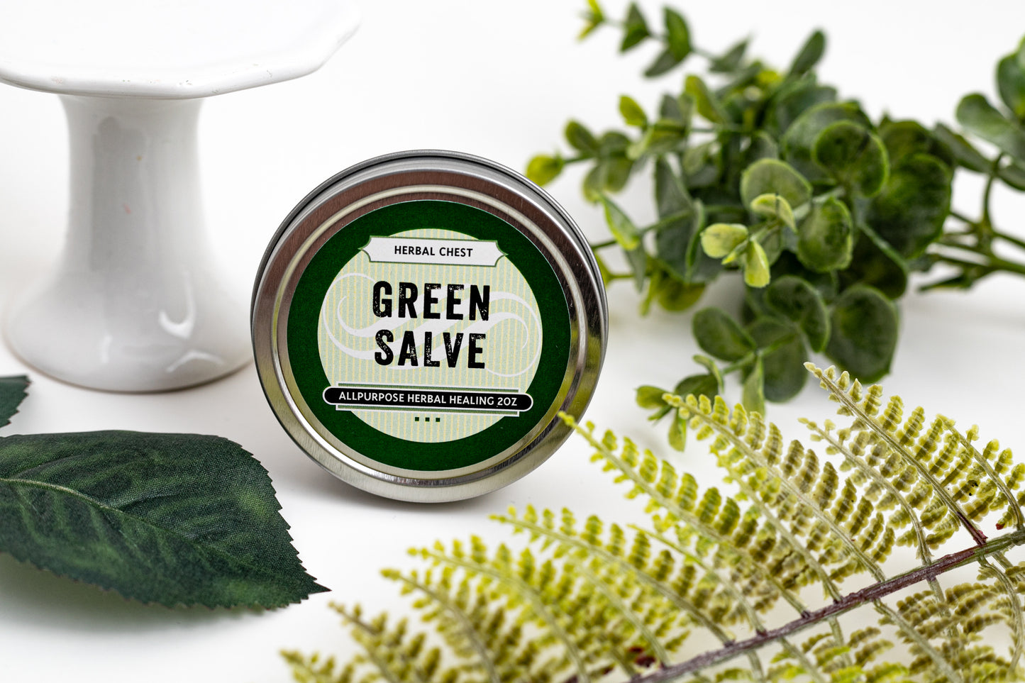 Green Salve, Multi Purpose Herbal Ointment