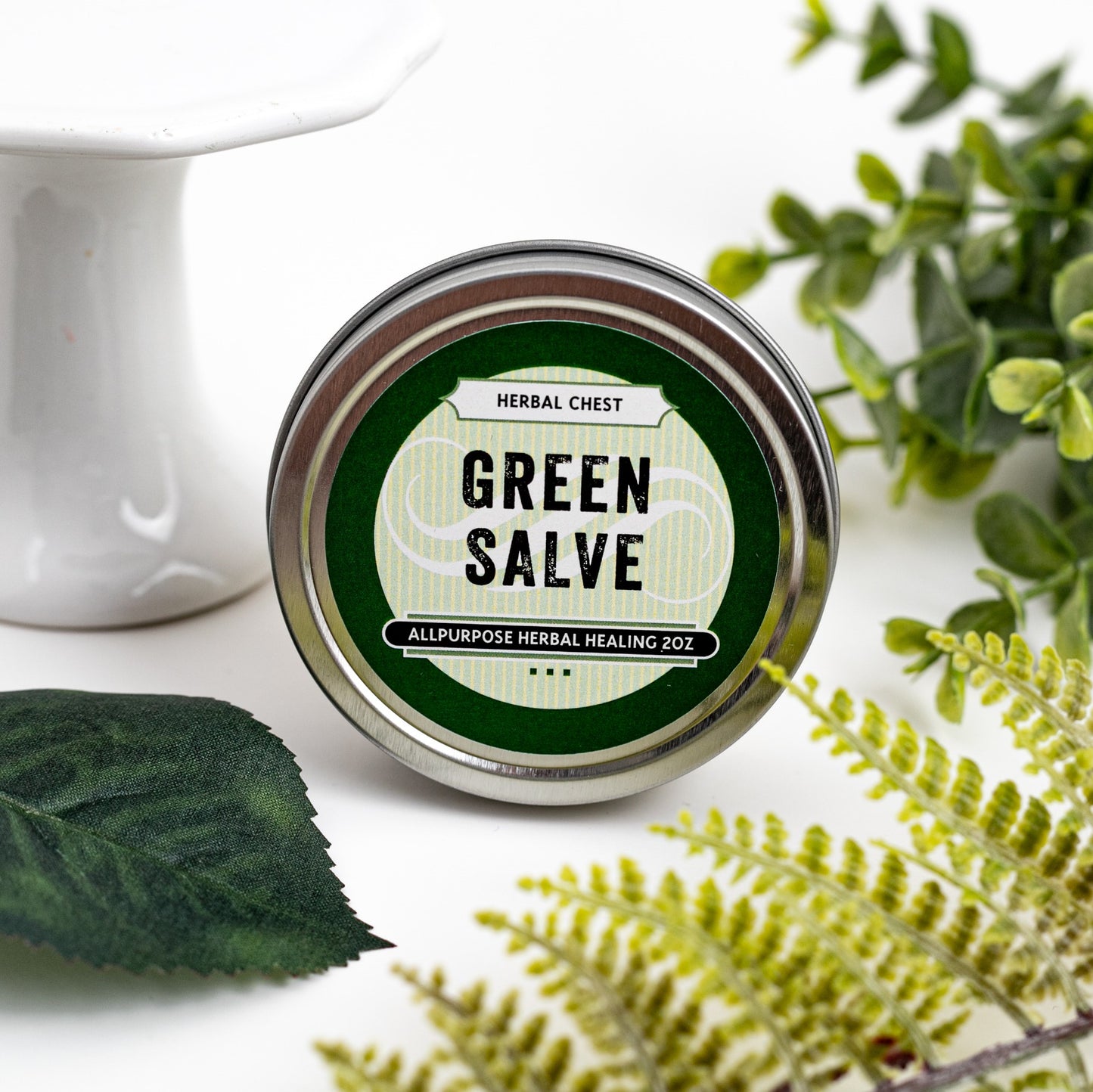 Green Salve, Multi Purpose Herbal Ointment