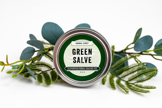 Green Salve, Multi Purpose Herbal Ointment