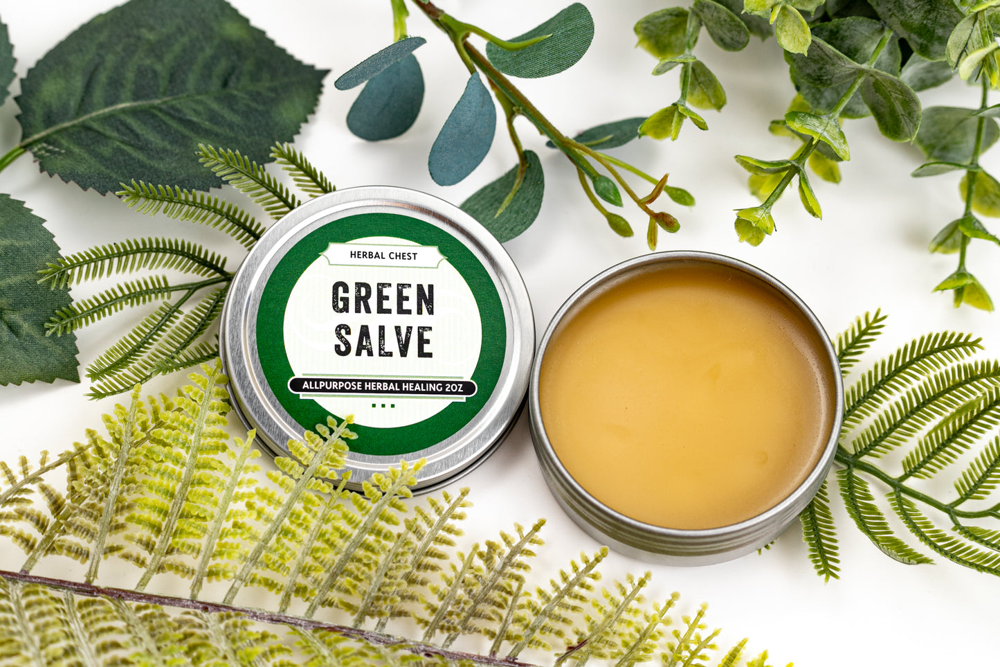 Green Salve, Multi Purpose Herbal Ointment