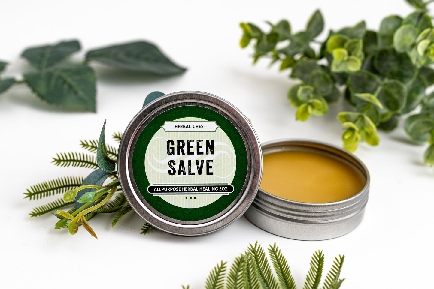 Green Salve, Multi Purpose Herbal Ointment