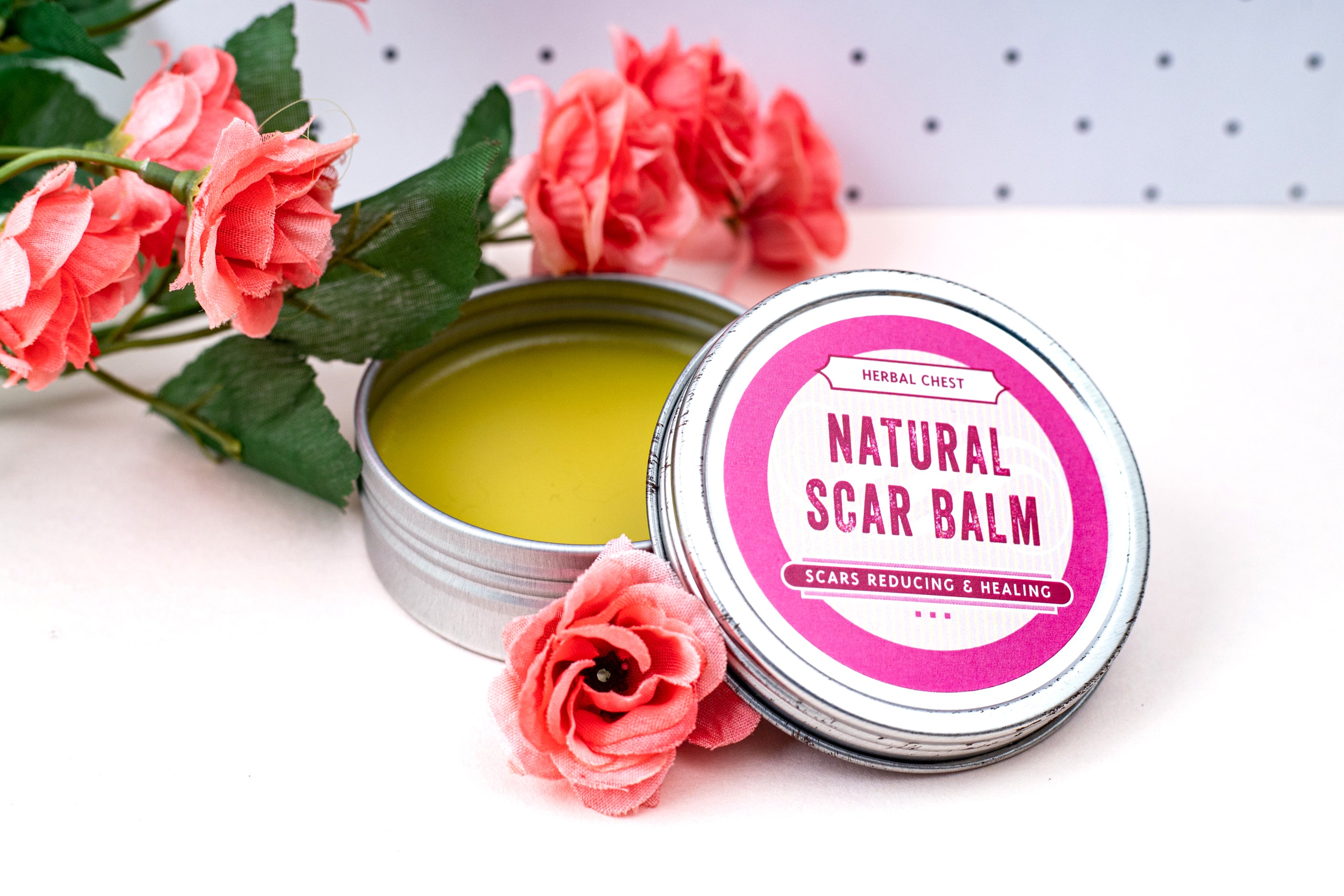 Natural Scar Balm – Herbal Chest