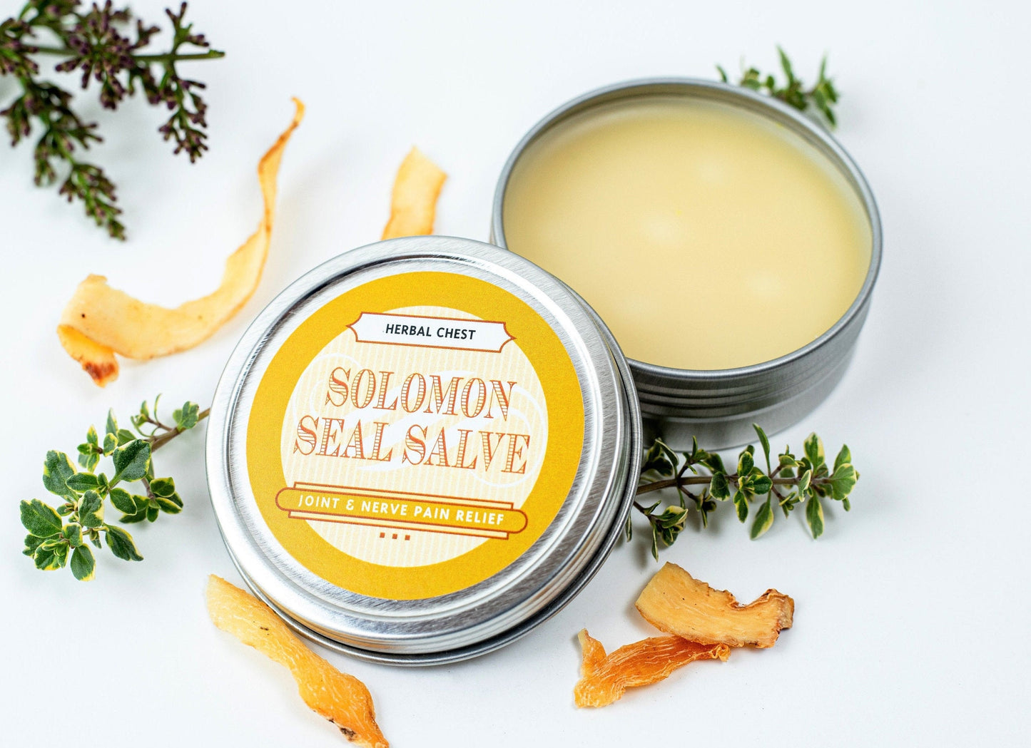 Solomon's Seal Salve, Natural Nerve Joint Pain Relief