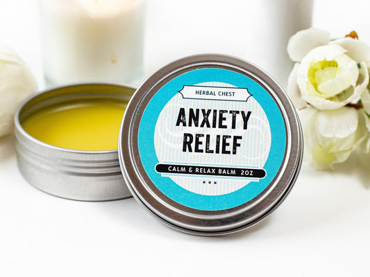 Anxiety Relief Balm, Calming Relaxation Salve