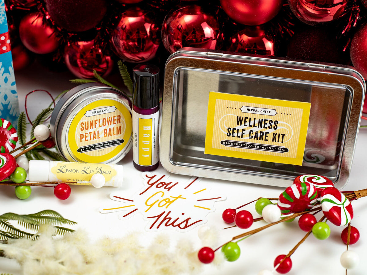 Wellbeing Kit You Got This Wellness Self Care Kit, Encouragement Gift – Herbal Chest