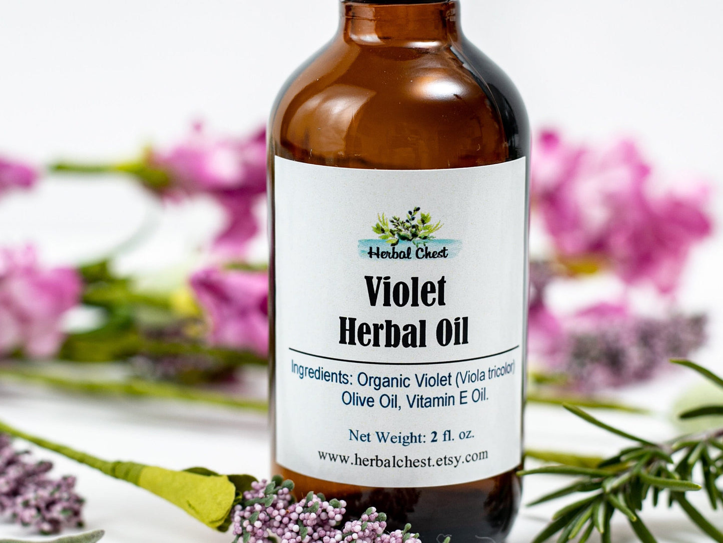 Organic Violet Herbal Oil