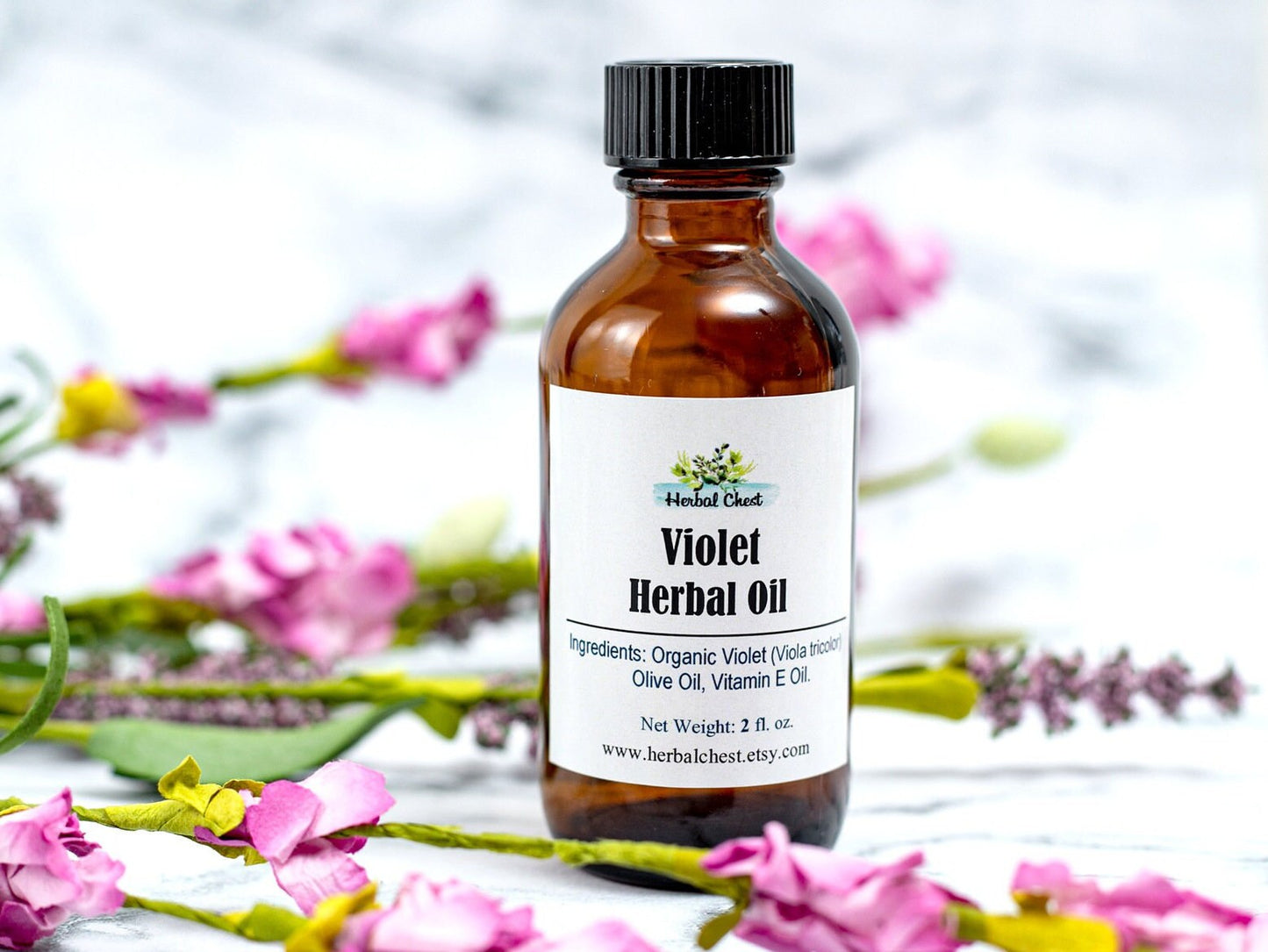 Organic Violet Herbal Oil