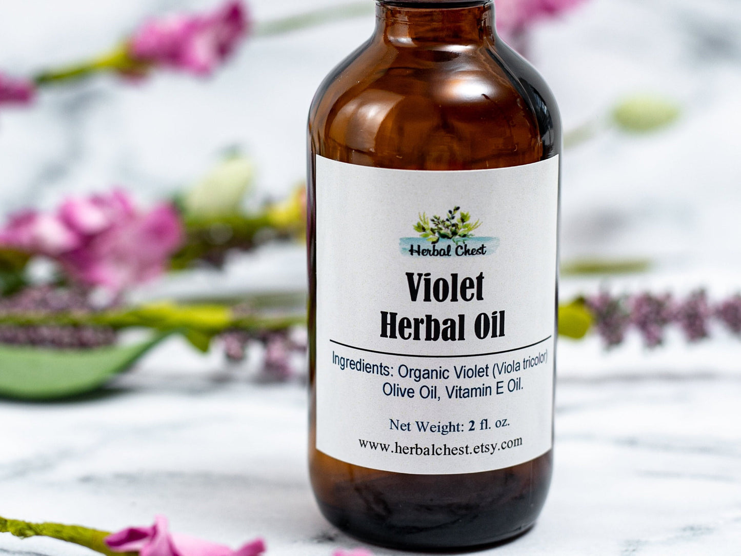 Organic Violet Herbal Oil