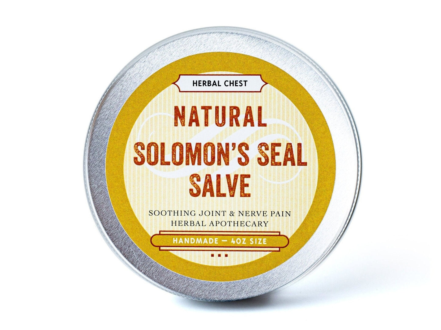 Solomon's Seal Salve, Natural Nerve Joint Pain Relief