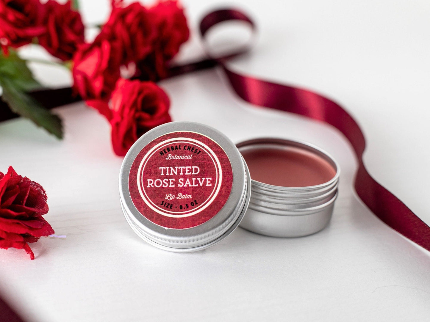 Rose Tinted Lip Balm Salve