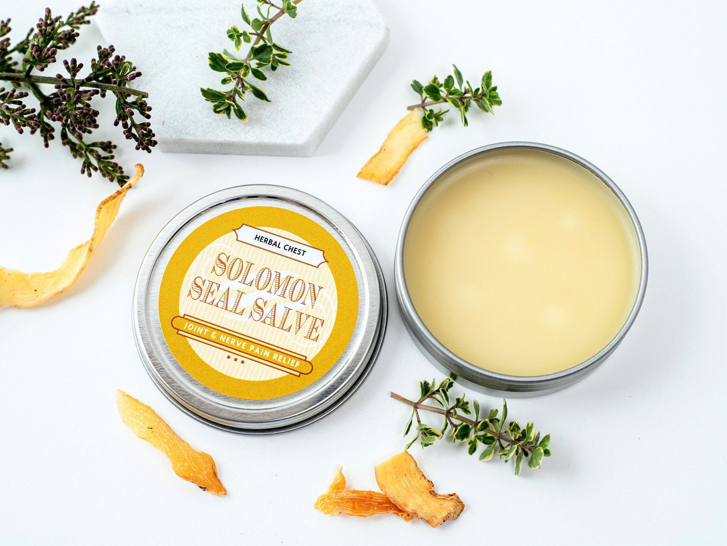 Solomon's Seal Salve, Natural Nerve Joint Pain Relief