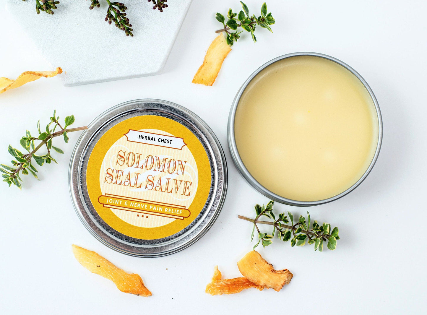 Solomon's Seal Salve, Natural Nerve Joint Pain Relief